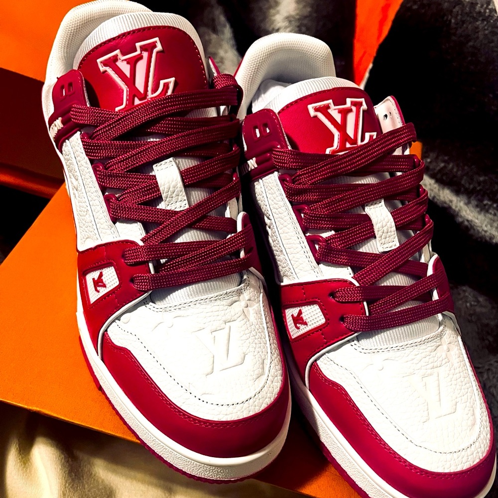These Louis Vuitton sneakers are brand new & never worn!!!